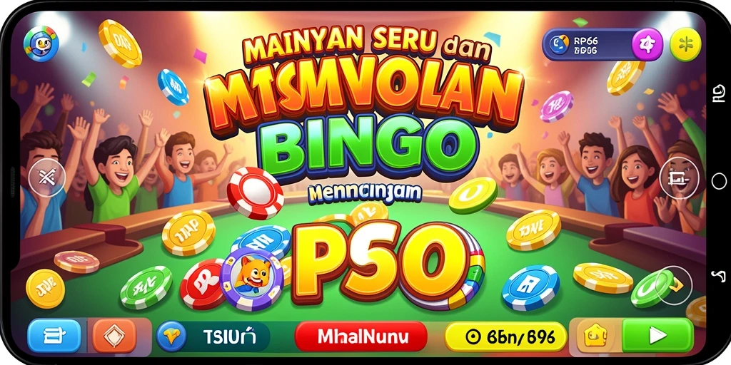 Tampilan gameplay RP66 menampilkan keseruan bermain Bingo bersama teman.