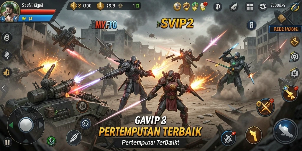 Tampilan gameplay yang menarik dan strategis di SVIP2.